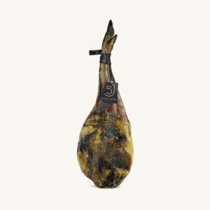 Cinco Jotas 5J Acorn-fed 100 Ibérico shoulder ham Paleta black label Pata negra, from Jabugo 5 to 6 kg new logo
