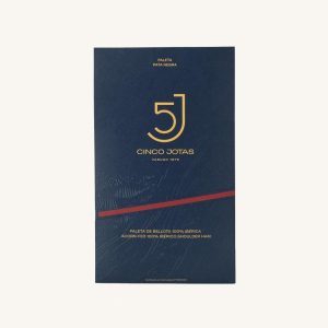 Cinco Jotas 5J Hand-carved acorn-fed 100% Ibérico shoulder ham Paleta Pata Negra - from Jabugo - Huelva 80g new design