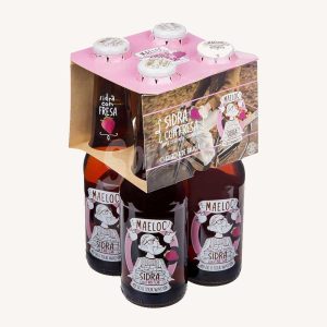 Maeloc cider with strawberry 4 pack A