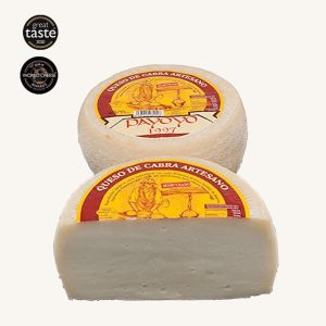 Artisan semi-cured goat cheese, half wheel