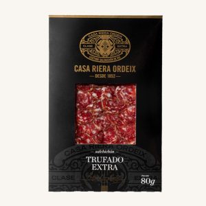Casa Riera Ordeix Truffled Salchichón (trufado) extra, pre-sliced 80 gr