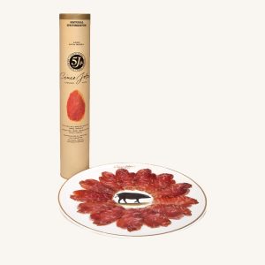 Media caña de lomo pata negra Natural without paprika (pork loin of acorn-fed pig) 100% Ibérico, half piece