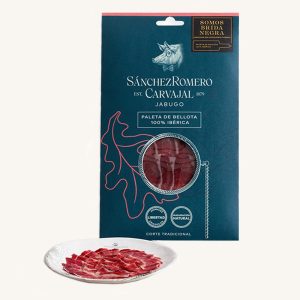Sánchez Romero Carvajal Hand-carved acorn-fed 100% Ibérico shoulder ham (Paleta) Pata Negra - Jabugo, 70 gr
