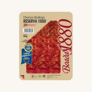 Boadas 1880 Chorizo bodega Reserva 1880, pre-sliced 80 gr