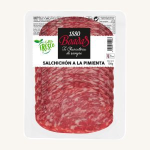 Boadas 1880 Peppered Salchichón, pre-sliced 100 gr