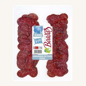Turkey Longaniza extra, pre-sliced