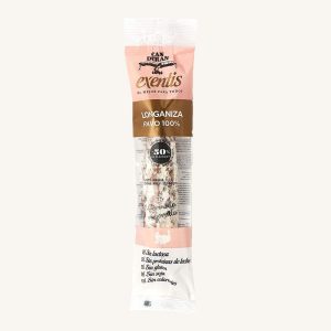 Exentis (Can Duran) Longaniza of turkey (100%), from Catalonia, piece 230 gr
