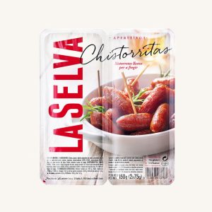 La Selva Chistorritas (mini chistorras), 2-pack 2 x 75 gr