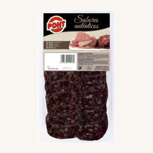 Pont Butifarra Negra (black), from Barcelona, pre-sliced 90 gr