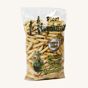 Hispalana Artisan Picos with extra virgin olive oil (small breadsticks), Tipo Oro, from Seville 500 gr