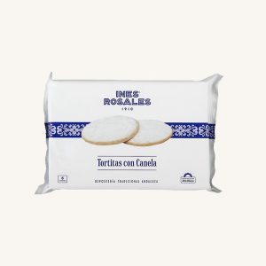 Inés Rosales Tortitas con canela (cinnamon tortitas), from Seville, 6 unit pack, 180 gr