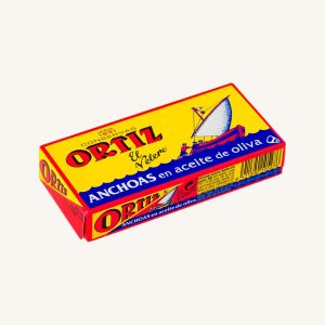 Ortiz Anchovy fillets in olive oil, from Biscay - Basque country, can 29 gr net drained
