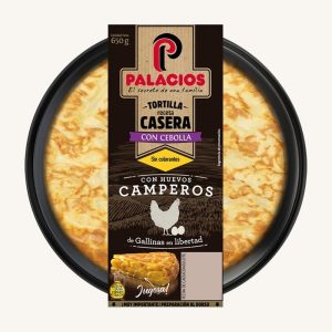 Palacios Spanish potato omelette with onion, homemade recipe, large size 650 gr