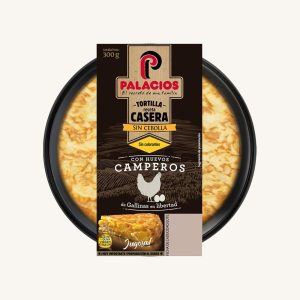 Palacios Spanish potato omelette without onion, homemade recipe, small size 300 gr