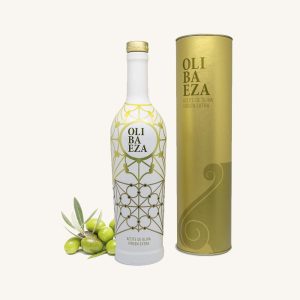 Patrimonio Dorado Extra Virgin Olive Oil, Premium 100% Picual variety, from Andalusia, bottle