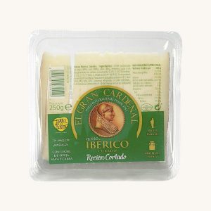 Mixed milk cured Ibérico cheese, 4 - 6 months curation, pre-sliced