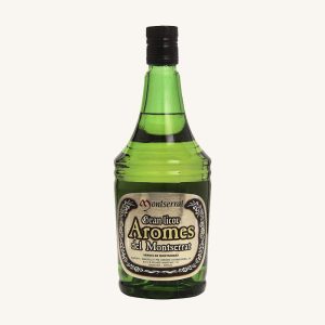 Gran Licor Aromes del Montserrat Herbal Liqueur, from Catalonia, bottle 70 cl