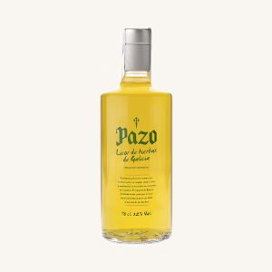 Herbal Liqueur from Galicia (Licor de Hierbas), IGP Galicia, Orujo-based, bottle of 70 cl