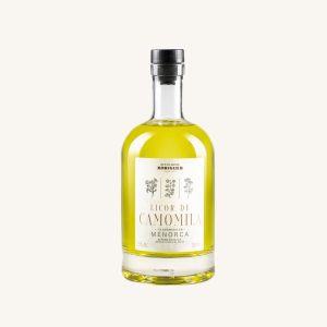 Xoriguer Artisan Camomile liqueur (Licor de manzanilla) from Menorca, Balearic Islands, bottle 70 cl new design