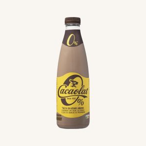 Cacaolat Sugar-free 0% Chocolate milkshake, from Barcelona, bottle 1litre