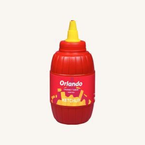 Orlando Ketchup sauce (salsa), from La Rioja, classic barrel format, 300g