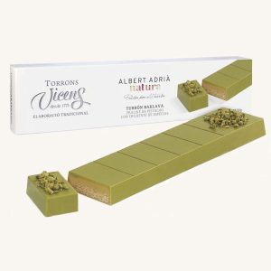 Torrons Vicens Baklava nougat - Albert Adrià natura (turrón : torró Baklava), case 300g