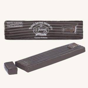 Torrons Vicens Truffle with orange nougat (turrón : torró de trufa a la naranja), bar 300g
