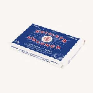 Xocolata Jolonch Stone-ground chocolate, Classic version, ideal for hot chocolate a la taza, bar 350g