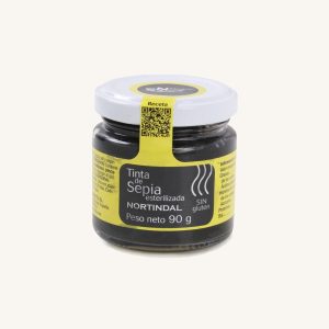 Sterilized cuttlefish ink (tinta de sepia), ideal for black rice paella (arroz negro), small jar