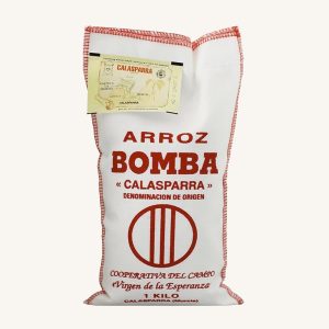 Virgen de la Esperanza Bomba rice (arroz), DOP Calasparra, from Murcia, bag 1kg