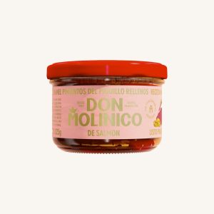 Don Molinico Piquillo peppers stuffed with salmon, ready to eat, from Navarra, jar 225 g new
