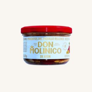 Don Molinico Piquillo peppers stuffed with tuna, ready to eat, from Navarra, jar 225 g new