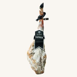 Acorn-fed 100% Ibérico ham (Jamón), black label - Pata Negra, DOP Guijuelo, Salamanca, full-leg