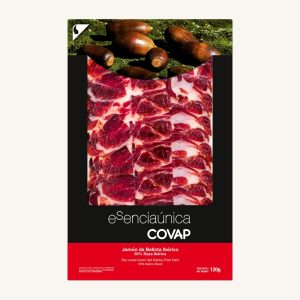 Acorn-fed 50% Ibérico ham (Jamón), Red label, from Cordoba, Andalusia, pre-sliced