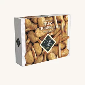 Casa Eceiza Tejas and cigarrillos from Tolosa, medium box 300g