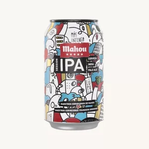 Mahou Session IPA (Cerveza India Pale Ale), from Madrid, can 33cl