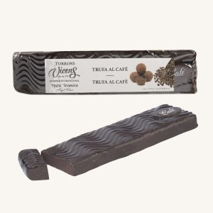 Vicens Torrons Truffle with coffee nougat (turrón : torró de Trufa al café), case 300g