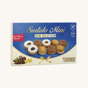E.Moreno Assorted Gluten-free Classical Spanish Pastries (Surtido Mini sin gluten), box