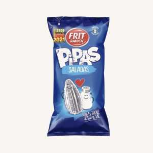 Pipas saladas (sunflower seeds with salt), from Girona, bag
