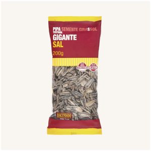 Giant toasted sunflower seeds with salt (pipas gigantes tostadas con sal), from Valencia, bag