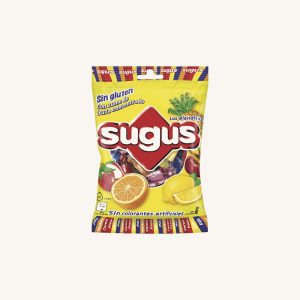 Sugus assortment of chewy soft fruit flavoured candies, small bag
